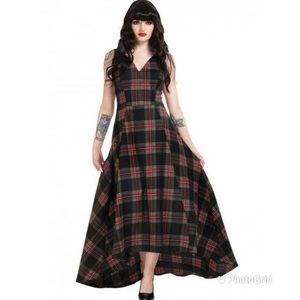 NWT Collectif x Modcloth plaid dress